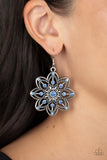Paparazzi Prismatic Perennial - Blue Earring