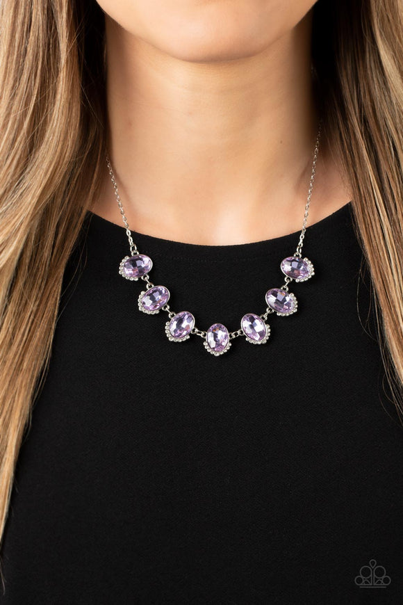 Paparazzi Unleash Your Sparkle - Purple Necklace