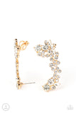 Paparazzi Astronomical Allure - Gold Earrings