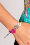 Paparazzi Shore Up - Pink Bracelet