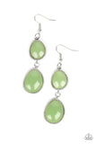 Paparazzi Mediterranean Myth - Green Earring