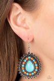 Paparazzi Sagebrush Sabbatical - Blue Earrings