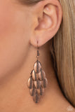 Paparazzi Tumbleweed Trek - Copper Earring