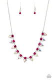 Paparazzi Razor-Sharp Refinement - Pink Necklace