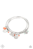 Paparazzi Secret Paradise - Orange Bracelet