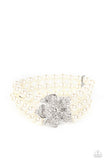 Paparazzi Park Avenue Orchard - White Bracelet