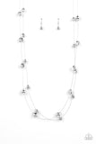 Paparazzi Interstellar Illusions - Silver Necklace