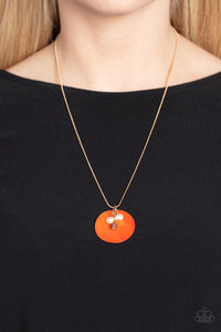 Paparazzi Beach House Harmony - Orange Necklace