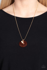 Paparazzi Beach House Harmony - Brown Necklace