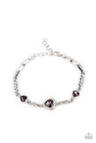 Paparazzi Amor Actually - Purple Bracelet