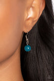 Paparazzi Glimmering Groves - Blue Necklace
