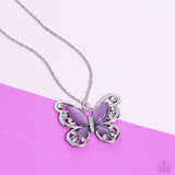 Paparazzi Wings Of Whimsy - Purple Necklace
