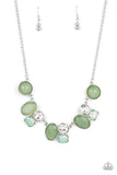 Paparazzi Fantasy World - Green Necklace