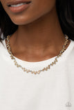 Paparazzi GLOWING Admiration - Brown Necklace