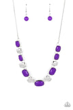 Paparazzi Polished Parade - Purple Necklace