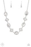 Paparazzi Diamond of the Season - White Necklace