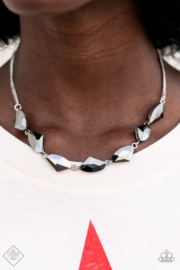 Paparazzi Raw Rapture - Silver Necklace