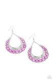 Paparazzi Bubbly Bling - Purple Earring