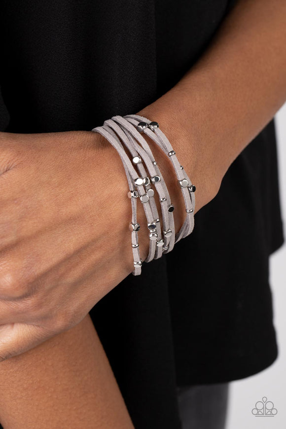Paparazzi Clustered Constellations - Silver Bracelet