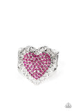 Paparazzi Romantic Escape - Pink Ring