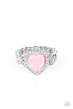 Paparazzi Committed to Cupid - Pink Ring