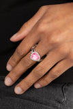 Paparazzi Committed to Cupid - Pink Ring