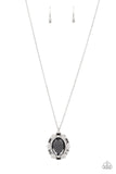 Paparazzi Noble Reflection - Silver Necklace