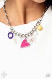 Paparazzi Living in CHARM-ony - Multi Necklace