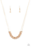 Paparazzi Shimmering High Society - Brown Necklace