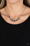 Paparazzi Shimmering High Society - Black Necklace