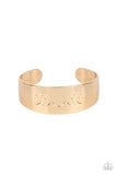 Paparazzi Lunar Effect - Gold Bracelet