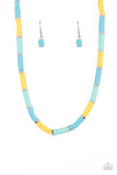 Paparazzi Rainbow Road - Blue Necklace
