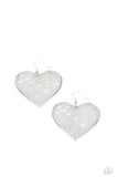 Paparazzi Fairest in the Land - Silver Earring