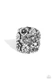 Paparazzi Burnished Bouquet - Silver Ring