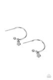 Paparazzi Modern Model - Silver Earring