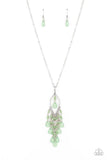 Paparazzi Sweet DREAMCATCHER - Green Necklace