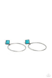 Paparazzi Canyon Circlet - Blue Earring