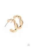 Paparazzi Infinite Incandescence - Gold Earring