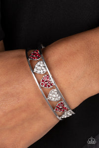 Paparazzi Decadent Devotion - Red Bracelet