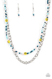 Paparazzi Happy Looks Good on You - Blue Necklace