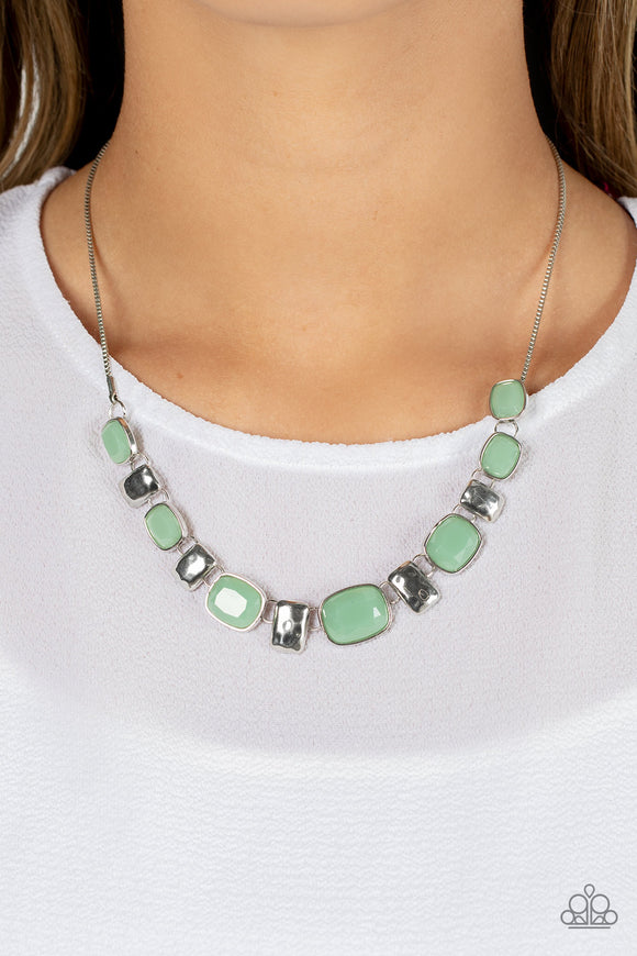 Paparazzi Polished Parade - Green Necklace