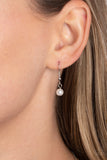 Paparazzi Pearls Before VINE - Silver Necklace