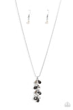 Paparazzi Pearls Before VINE - Silver Necklace