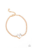 Paparazzi Bedazzled Beauty - Gold Bracelet