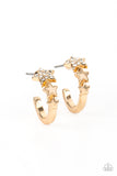 Paparazzi Starfish Showpiece - Gold Earring