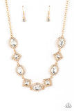 Paparazzi Diamond of the Season - Gold Necklace