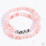 Paparazzi Devoted Dreamer - Pink Bracelet