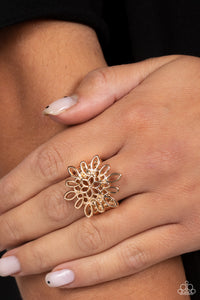 Paparazzi Coastal Chic - Gold Ring