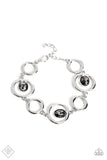 Paparazzi Marble Myriad - Black Bracelet