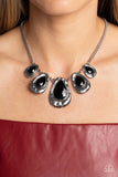 Paparazzi Formally Forged - Black Necklace